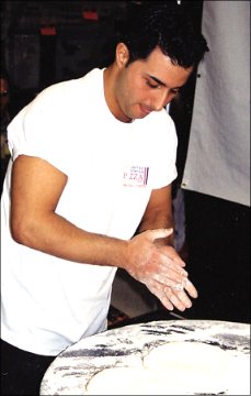 Georgio Giove of Brother's Pizza in Staten Island, NY, placed in the top three of all three competitions. Georgio, who has dual citizenship i the U.S. and Italy, will face off against his native countrymen in April.