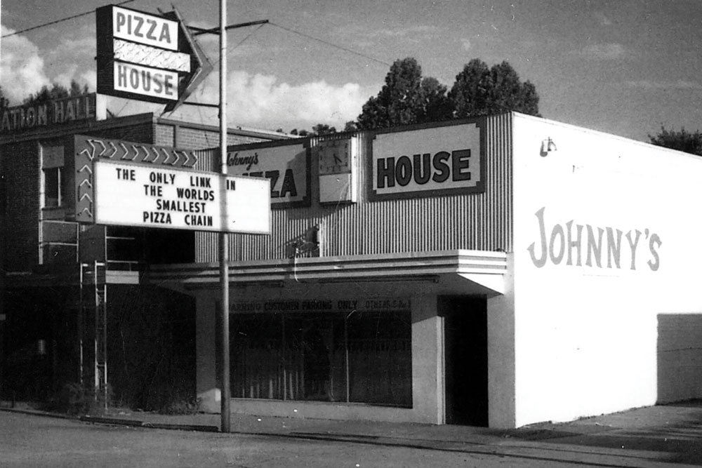 The first Johnny’s Pizza House was opened in 1967.