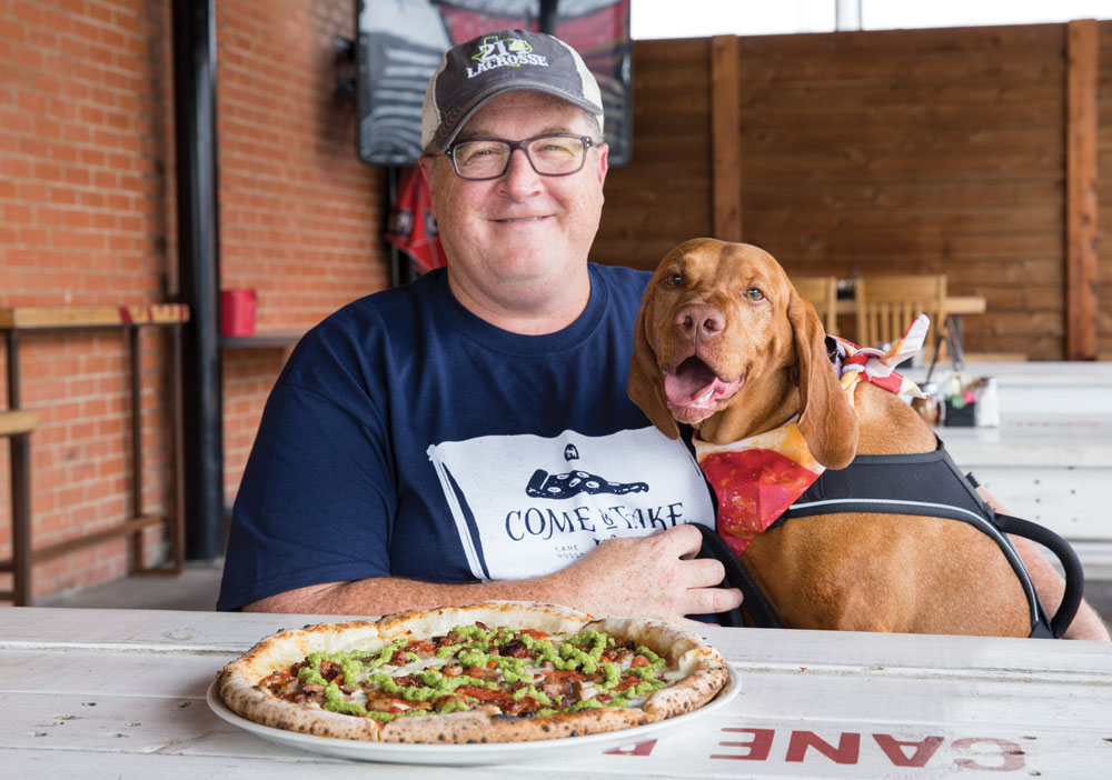 When Jay Jerrier isn't opening new Cane Rosso pizza concepts, he's lending the company's name to a center that has rescued more than 500 abandoned or neglected dogs.