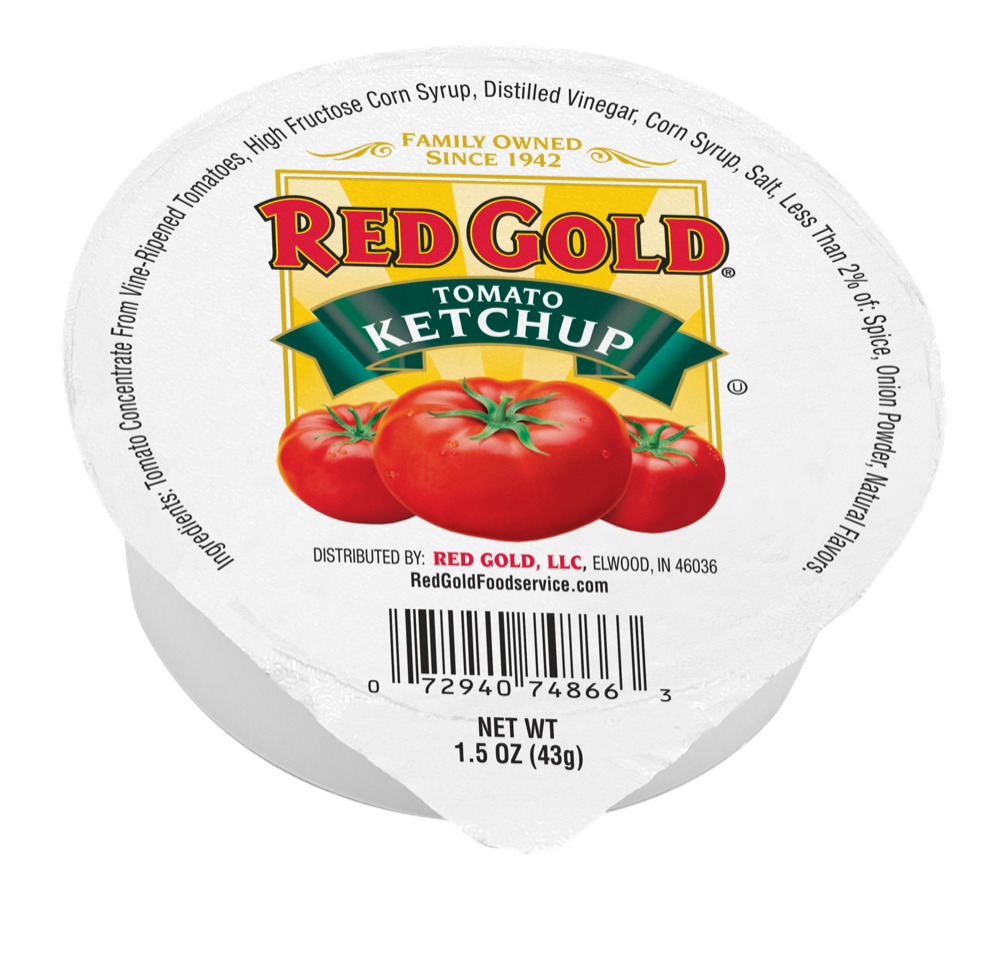 Red Gold's New Pull-Top Ramekin Offers Solution for Ketchup