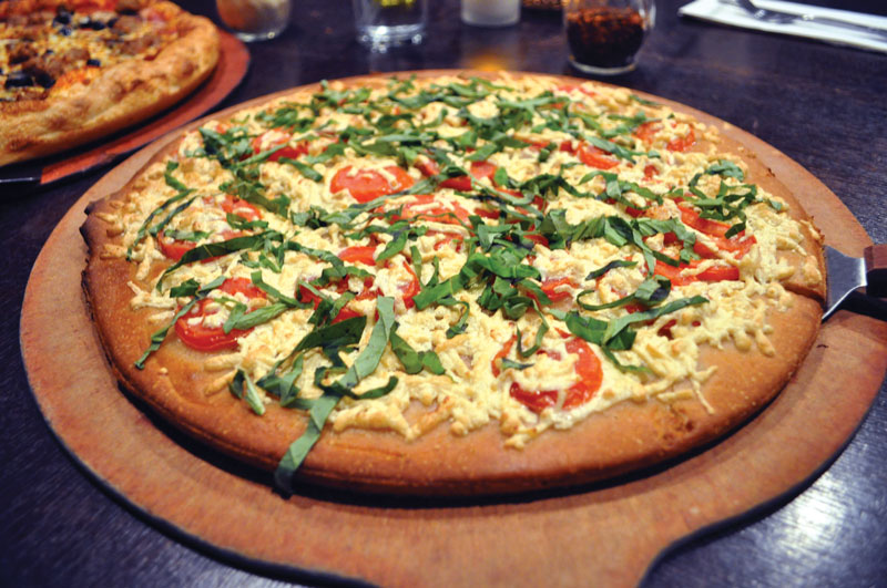 this is a photo of a gluten-free pizza crust