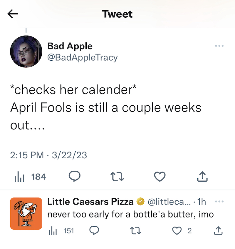 Little Caesars' New Corn Cob Crust Can't Be Real, Right? PMQ Pizza