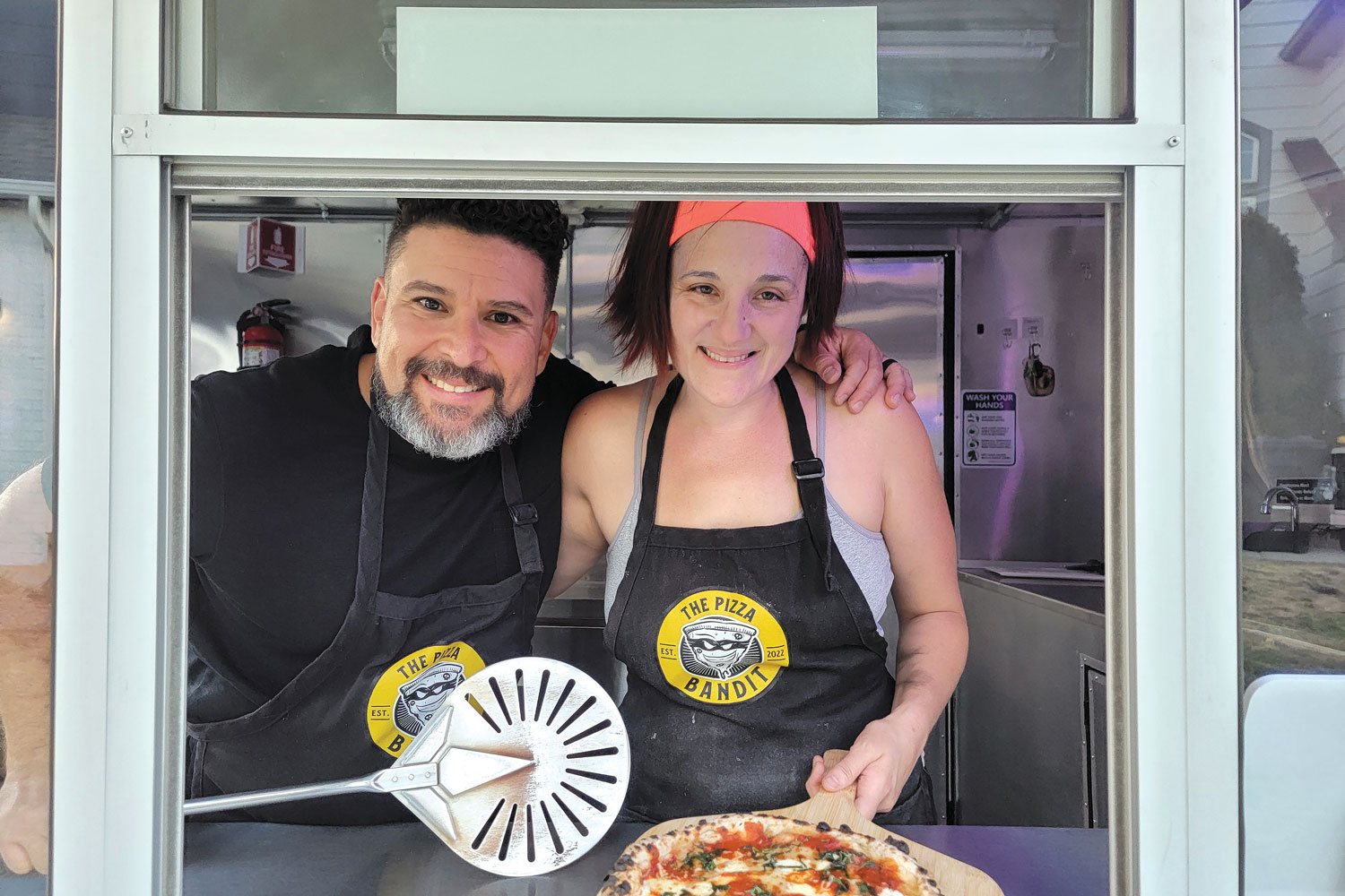 How Melina Felix Uses Color as an Ingredient at The Pizza Bandit