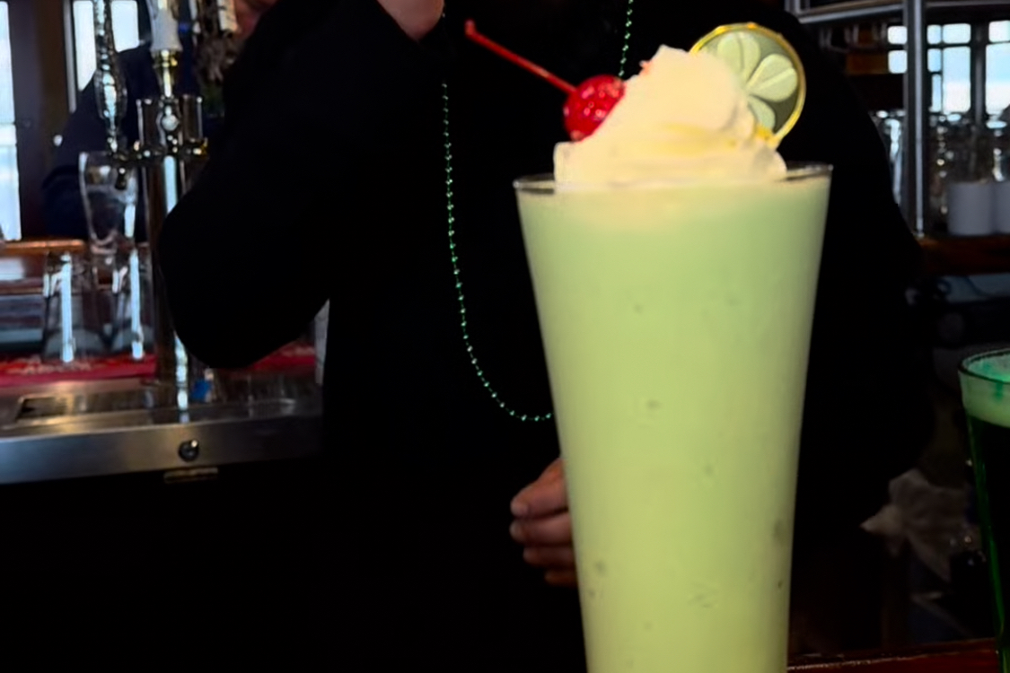 This photo shows the Shenanigan Shake described in the story.