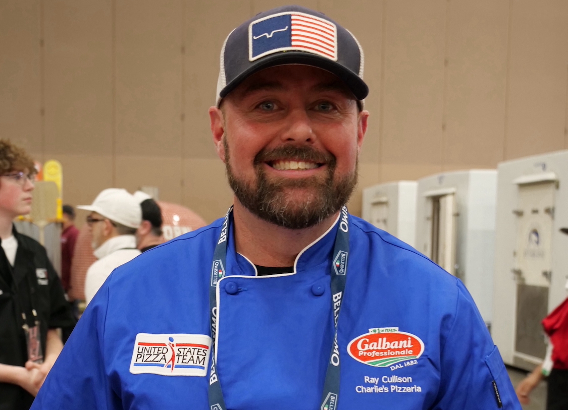 This photo shows Ray Cullison in his new USPT chef coat.