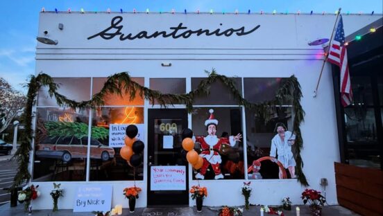 This photo shows the exterior of Guantonio's Wood Fired, one of the seven pizzas featured among the country's best according to National Geographic.