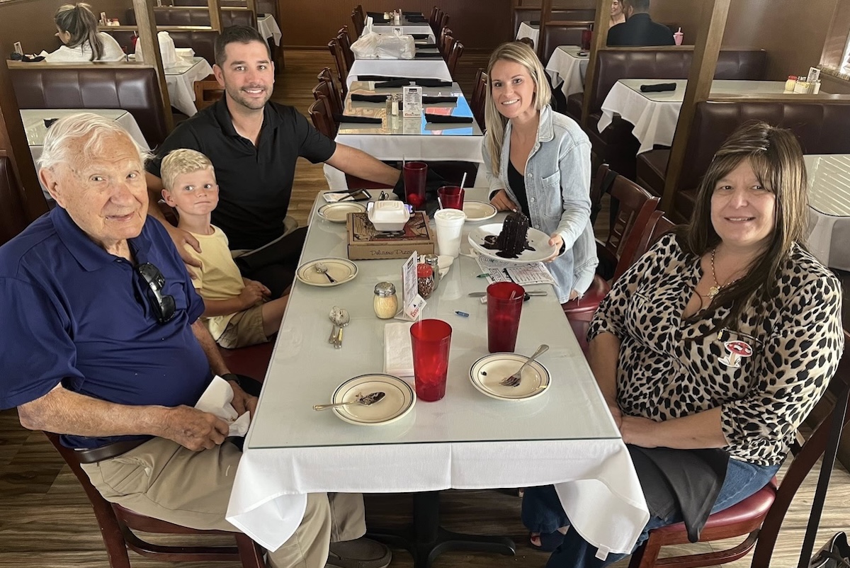 Italy-Born Pizzaiolo Parties for His 99th Birthday at Shop He Founded in 1953