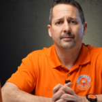 Matt Plapp of America's Best Restaurants sits at a table.