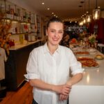 Giorgia Caporuscio poses at Don Antonio, her pizzeria in New York City