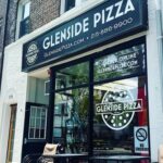 This photo shows the exterior of Glenside Pizza.