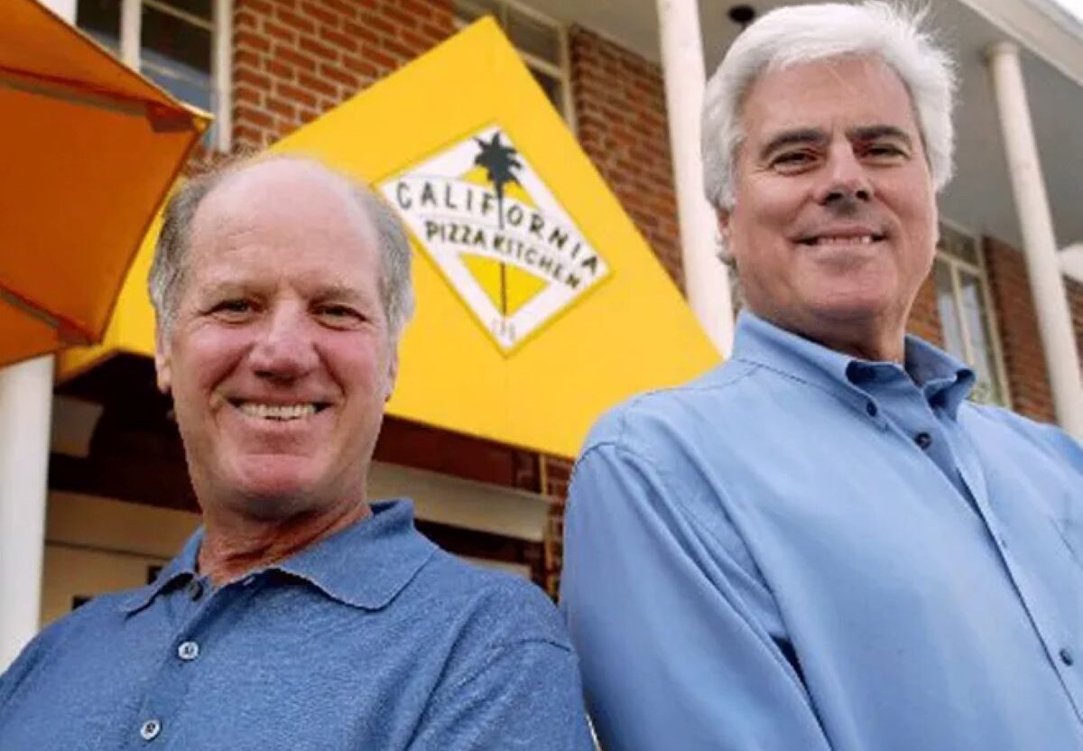 California Pizza Kitchen co-founders Rick Rosenfield and Larry Flax