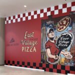 East Village Pizza mural