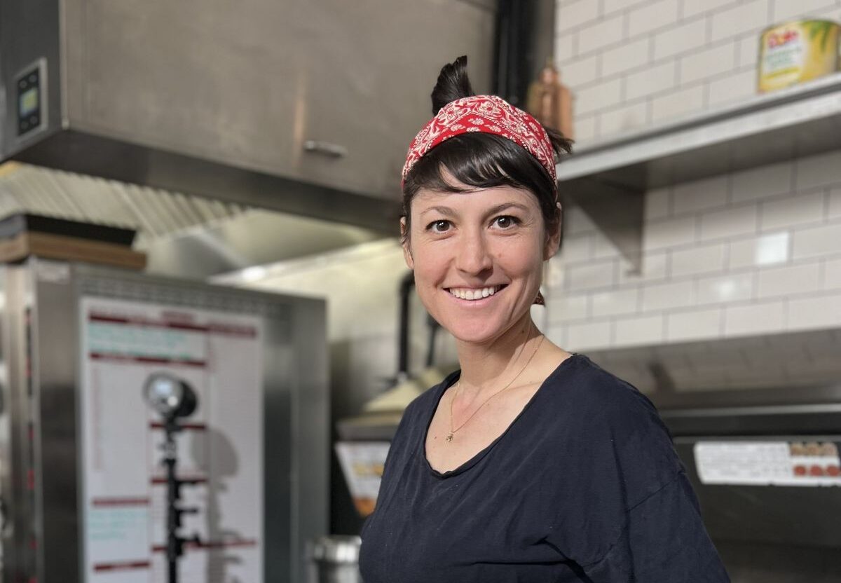 Audrey Kelly, owner and pizzaiola of Audrey Jane’s Pizza Garage
