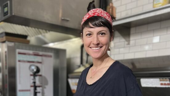 Audrey Kelly, owner and pizzaiola of Audrey Jane’s Pizza Garage
