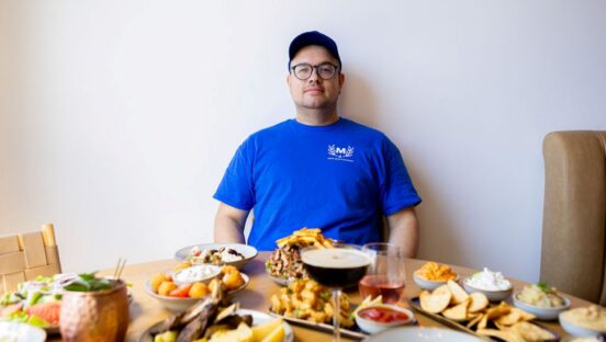 Carlos Vasquez, head chef and general manager of Dedham House of Pizza