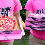 Hungry Howie's Love, Hope & Pizza boxes