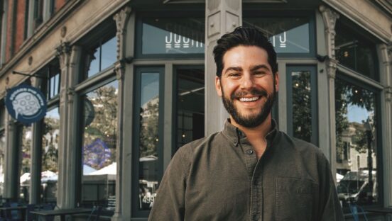 Marc Schechter, owner of Square Pie Guys in San Francisco