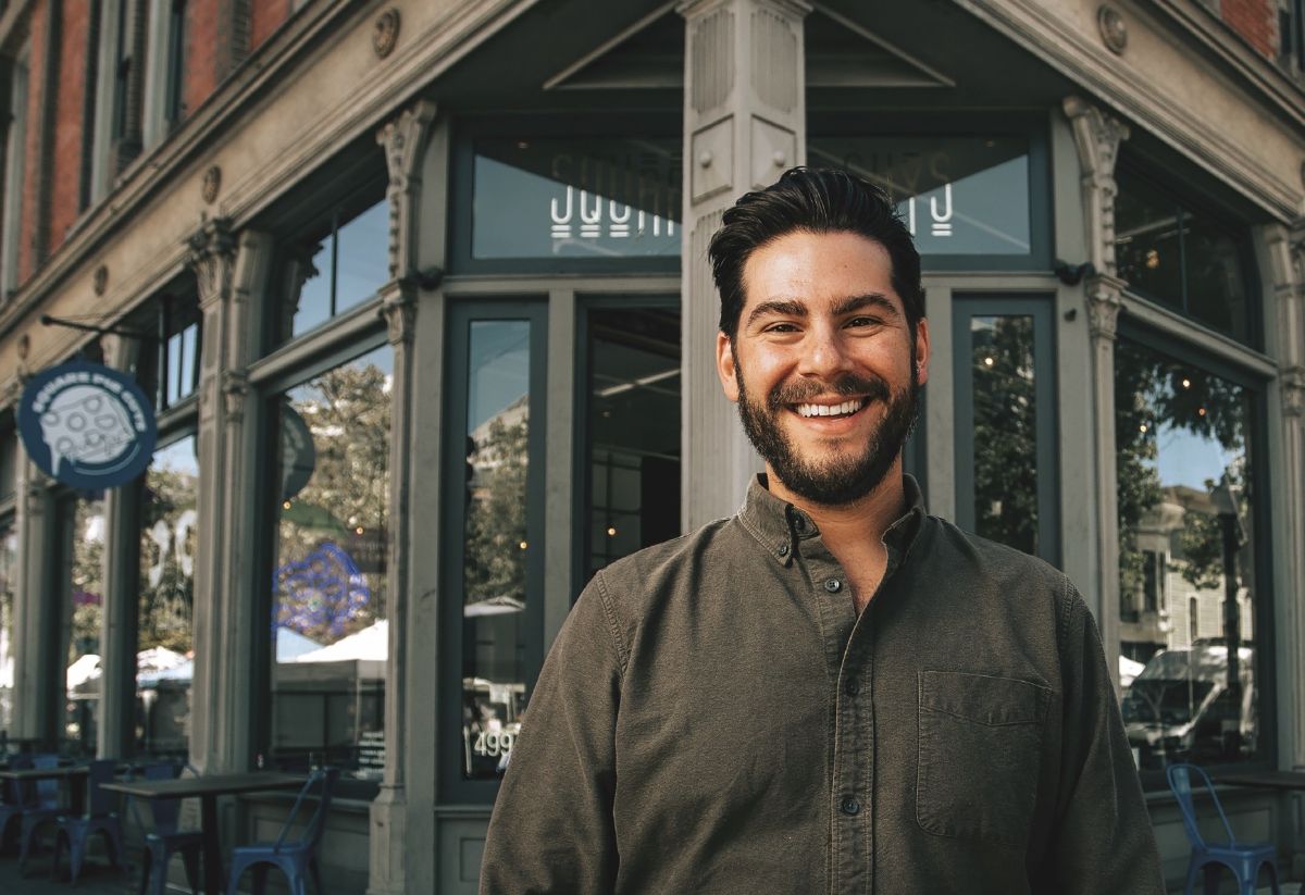 Marc Schechter, owner of Square Pie Guys in San Francisco